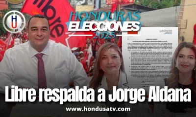 Partido Libre desconoce declaratoria del CNE y afirma que Jorge Aldana ganó la Alcaldía del Distrito Central