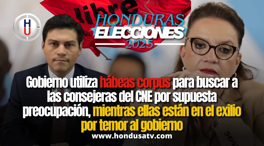 Gobierno presenta hábeas corpus por paradero de consejeras… y la realidad es otra