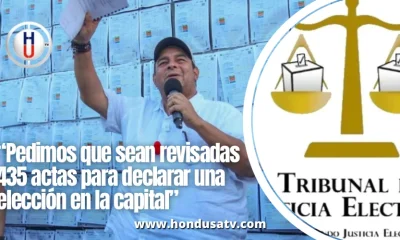 Aldana anuncia apelación ante el TJE y exige conteo de 435 actas en la capital