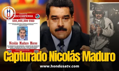 EE. UU. captura a Nicolás Maduro y su esposa; enfrentarán cargos en Nueva York