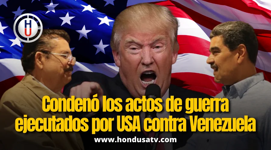 Zelaya denuncia al “imperio”, al bipartidismo y al sistema financiero mundial, mientras exige la liberación de Nicolás Maduro