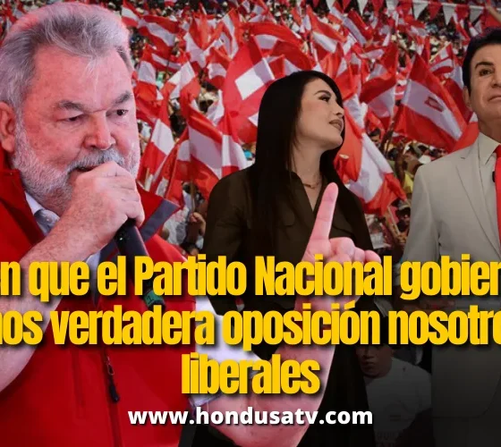 Contreras advierte que ningún liberal debe negociar con Libre y llama a ejercer una oposición firme