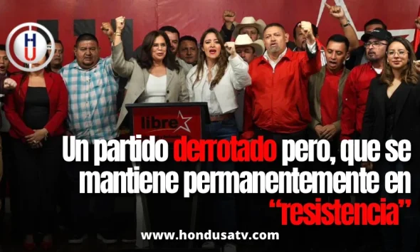 LIBRE se declara en oposición y rechaza integrar la Junta Directiva del Congreso Nacional