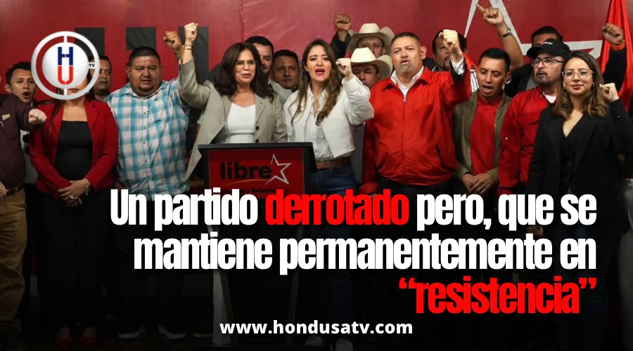 LIBRE se declara en oposición y rechaza integrar la Junta Directiva del Congreso Nacional