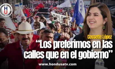 Cossette López arremete contra Libre y afirma que intentó montar un “fraude sofisticado” tras las elecciones