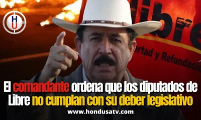 LIBRE inicia la legislatura con el pie izquierdo