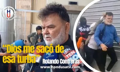 “Dios me sacó de esa turba”: Rolando Contreras denuncia agresión de colectivos de Libre frente al CNE