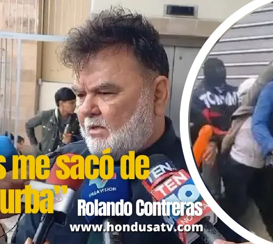“Dios me sacó de esa turba”: Rolando Contreras denuncia agresión de colectivos de Libre frente al CNE