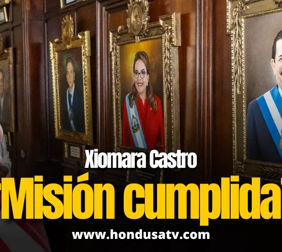 Xiomara Castro destaca logros de su gobierno y reivindica la Refundación Nacional al concluir su mandato