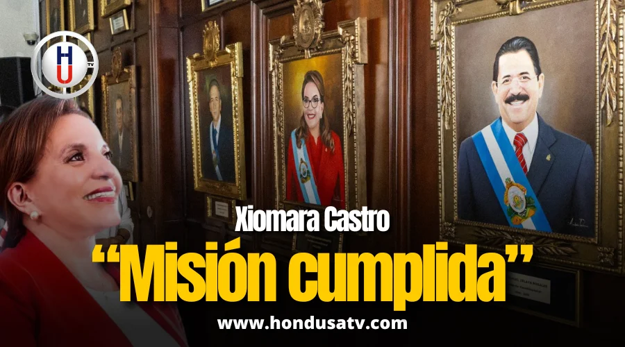 Xiomara Castro destaca logros de su gobierno y reivindica la Refundación Nacional al concluir su mandato