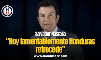 Nasralla afirma que la democracia ha retrocedido en Honduras y llama a una lucha pacífica
