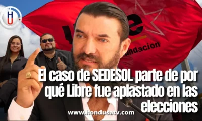 Rasel Tomé atribuye derrota electoral de Libre a falta de sanciones por caso Sedesol