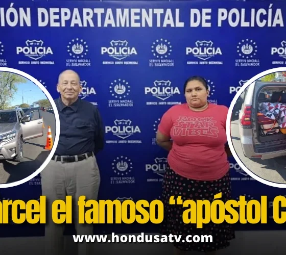 Capturan al “Apóstol Santiago” por presunto tráfico ilegal de personas en la frontera El Amatillo
