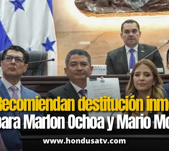 Comisión de Juicio Político pide destitución inmediata de altos funcionarios electorales