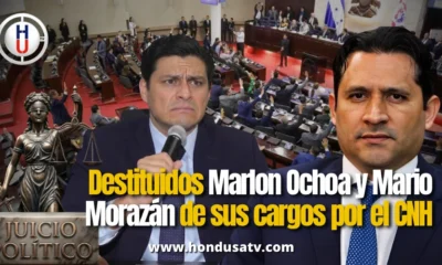 Congreso Nacional destituye a cuatro funcionarios electorales tras juicio político