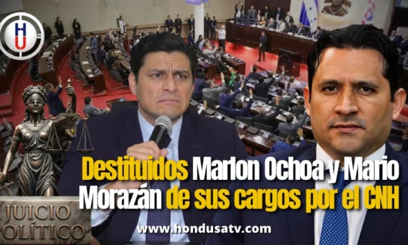 Congreso Nacional destituye a cuatro funcionarios electorales tras juicio político