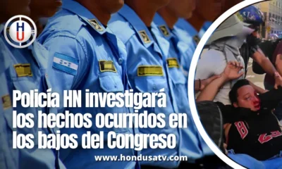 Policía Nacional investigará enfrentamientos en el Congreso tras manifestación: Aseguran que la protesta fue innecesaria