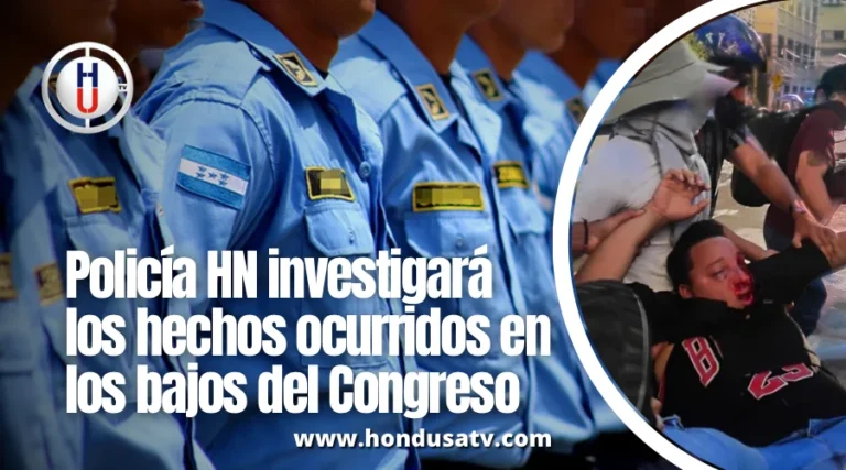 Policía Nacional investigará enfrentamientos en el Congreso tras manifestación: Aseguran que la protesta fue innecesaria