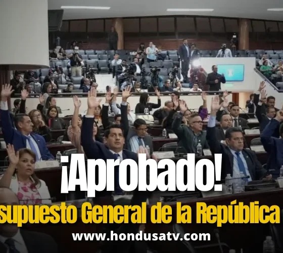 Congreso Nacional aprueba Presupuesto General 2026 por más de L444 mil millones con énfasis en salud, educación e inversión pública