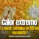 Calor extremo obliga a cambiar horarios escolares en Honduras
