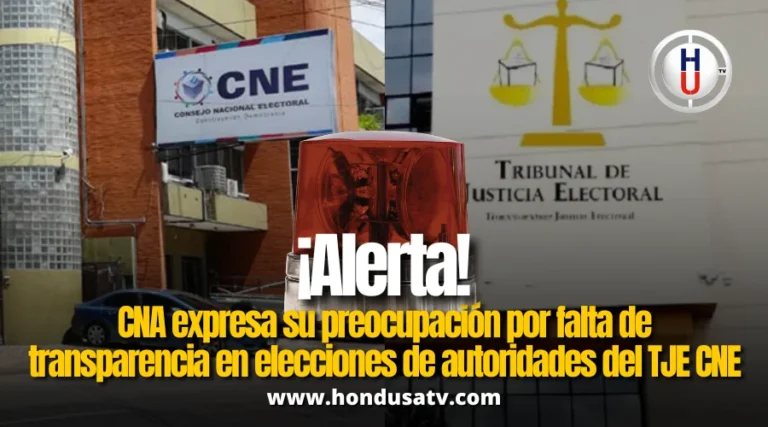 CNA alerta falta de transparencia en elección de autoridades electorales