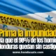 ASJ alerta sobre 98% de impunidad en homicidios en Honduras