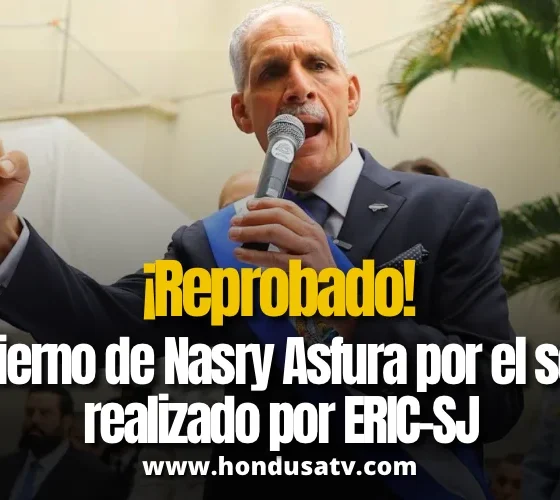 Sondeo del ERIC-SJ refleja baja calificación ciudadana a los primeros 100 días del gobierno de Nasry Asfura