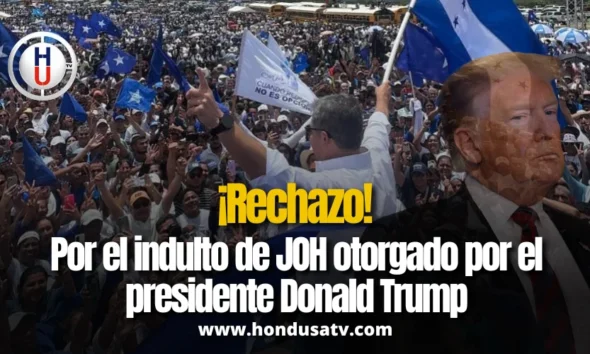 Sondeo del ERIC-SJ: más del 55 % de los hondureños rechaza el indulto otorgado por Donald Trump a Juan Orlando Hernández